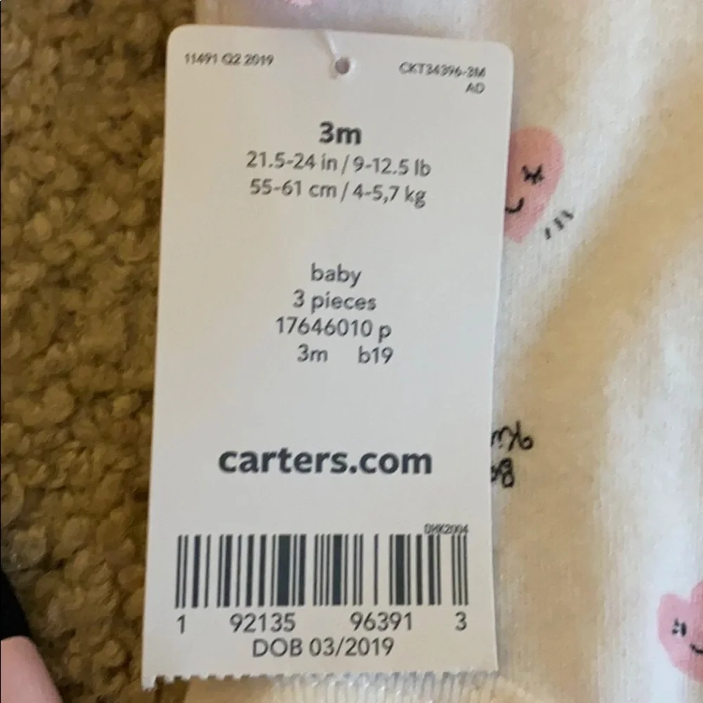 3 piece Carter’s set